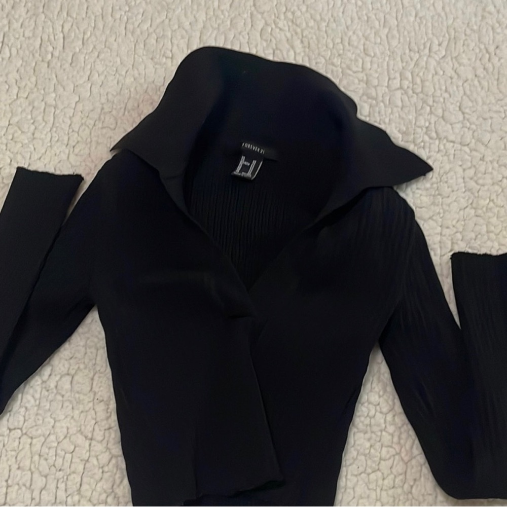 Forever 21 Black Blouse